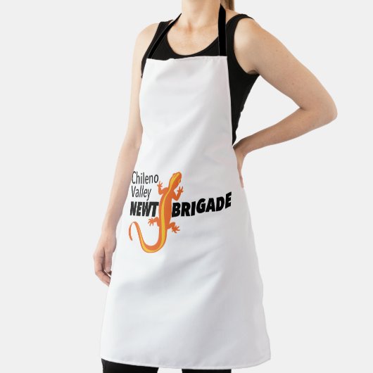 Keuken Schort met Newt Logo (Insitu)