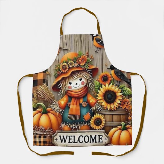 Keuken schorten herfst (Voorkant)