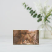 keuken, sjabloon voor visitekaartjes (Staand voorkant)