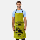  Keuken Slagersmessen Schort (Gedragen)