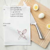 Keuken Spiekbrief Handdoek (Quarter Fold)