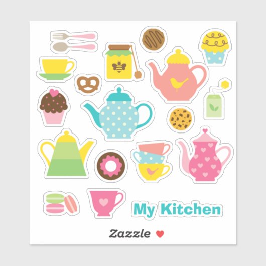 Keuken sticker set (Vel)