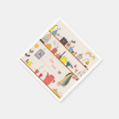 Keuken thee tijd servet (Hoek)