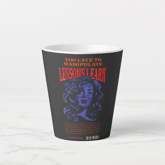 KEUKEN/THUIS MANIPULEER LESSEN LEREN LATTE MOK (Voorkant)