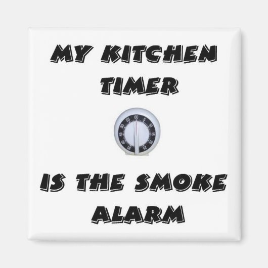 Keuken Timer/Rook Alarm Magneet (Voorkant)