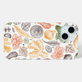 Keuken Tuin Plantaardig Patroon Case-Mate iPhone Case (Achterkant (horizontaal))