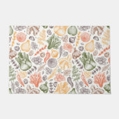 Keuken Tuin Plantaardig Patroon Deurmat (Voorkant)