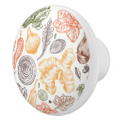 Keuken Tuin Plantaardig Patroon Keramische Knop (Rechts)