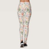Keuken Tuin Plantaardig Patroon Leggings (Achterkant)