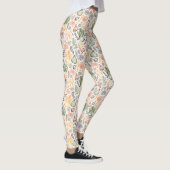 Keuken Tuin Plantaardig Patroon Leggings (Rechts)