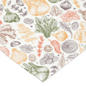 Keuken Tuin Plantaardig Patroon Medium Tafelloper (Hoek)