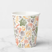 Keuken Tuin Plantaardig Patroon Papieren Bekers (Links)