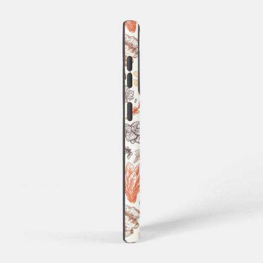 Keuken Tuin Plantaardig Patroon Samsung Galaxy Hoesje (Rechterkant)