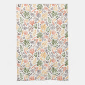 Keuken Tuin Plantaardig Patroon Theedoek (Verticaal)