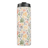 Keuken Tuin Plantaardig Patroon Thermosbeker (Voorkant)
