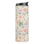 Keuken Tuin Plantaardig Patroon Thermosbeker (Gedraaid links)