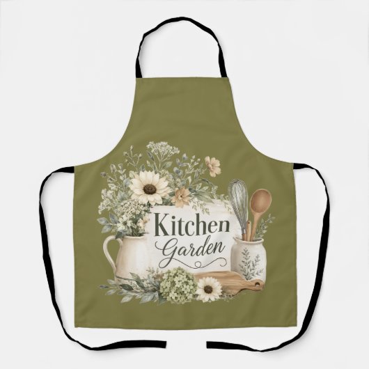 Keuken Tuin Schort (Voorkant)