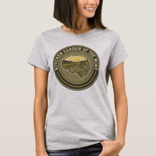 Keuken Tuin Van De Geest Vintage Hersenembleem T-shirt