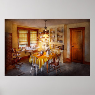 Keuken - Typische boerderijkeuken Poster
