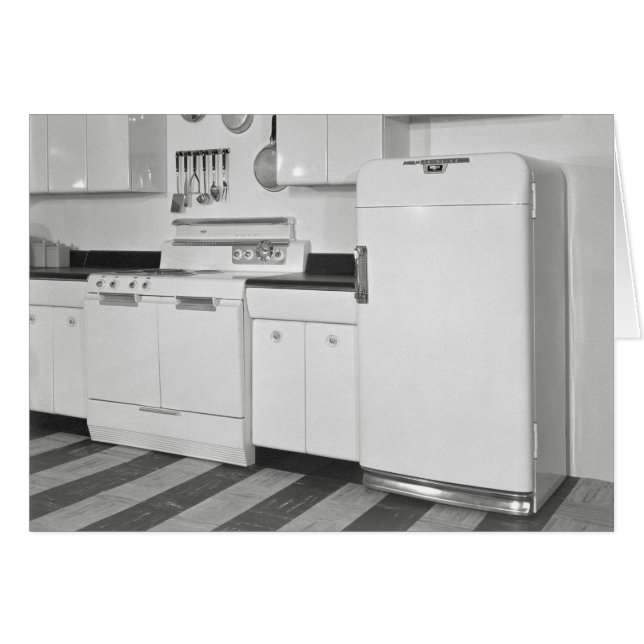 Keuken uit het midden van de 20e eeuw, 1951 (Voorkant Horizontaal)