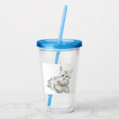 Keuken van Acryltaper Baby's Acryl Drinkbeker (Achterkant)
