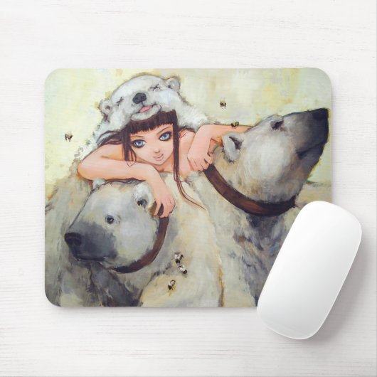 Keuken van een Power Monger Mousepad Muismat (Met muis)