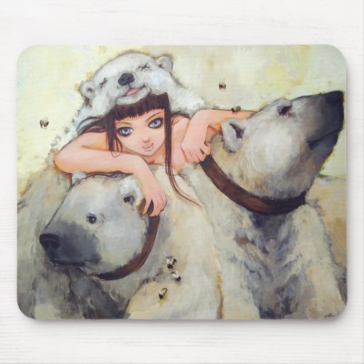 Keuken van een Power Monger Mousepad Muismat (Voorkant)