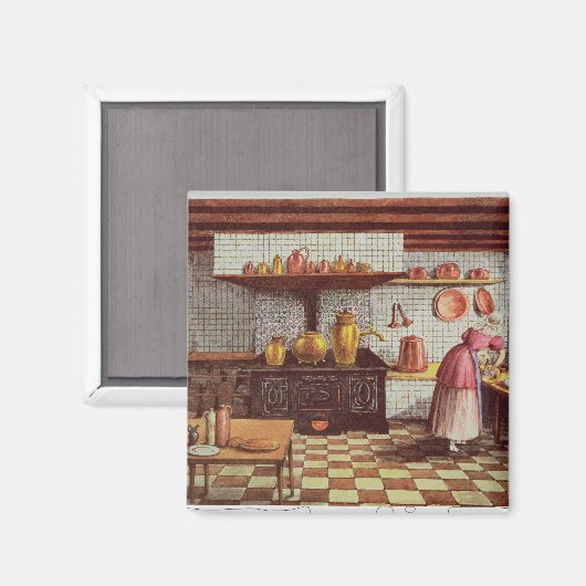 Keuken van het Hotel St.Lucas Magneet (Voorkant / Achterkant)