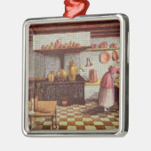 Keuken van het Hotel St.Lucas Metalen Ornament (Links)