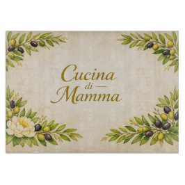 Keuken van Mamma – Italiaanse Botanische Tuin Snijplank