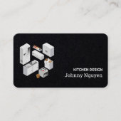 Keuken verbouwingskasten visitekaartje (Voorkant)