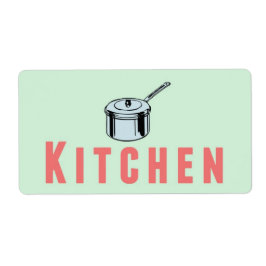 Keuken Verhuisdoos Label Sticker