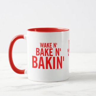 Keuken Vette Wake N' Bakin' Mok Eetkamer Rood