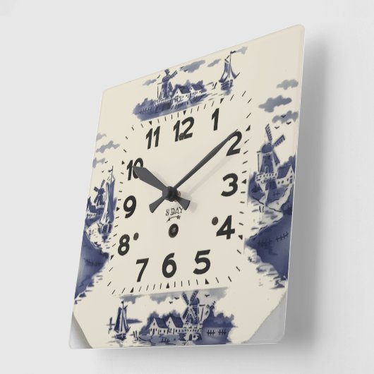  keuken vierkante klok (Hoek)