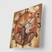 Keuken Vierkante Klok (Hoek)