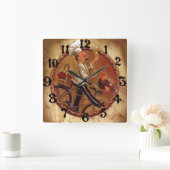 Keuken Vierkante Klok (Huis)