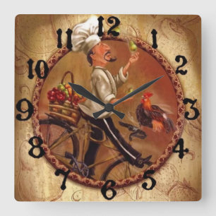 Keuken Vierkante Klok