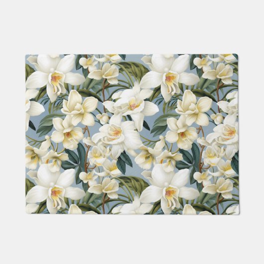 Keuken vloermat Elegante Orchideeën Deurmat (Voorkant)