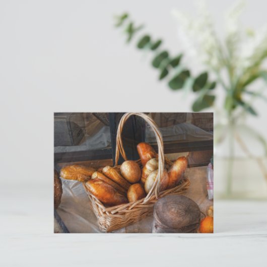 Keuken - Voedsel - Brood - Vers brood Briefkaart (Staand voorkant)