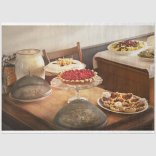 Keuken - Voedsel - De dessertcursus Tissuepapier