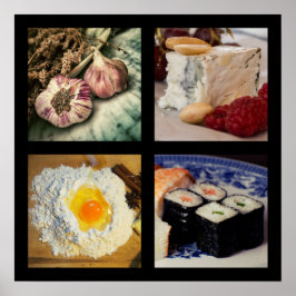 Keuken-/voetgangersposter 2 poster