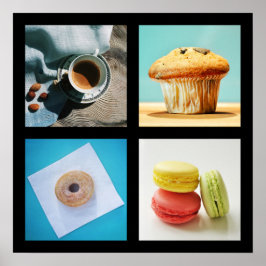 Keuken-/voetgangersposter 6 poster