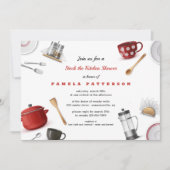 Keuken vol voor de Bruidsshower Kaart (Voorkant)