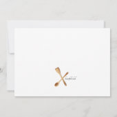 Keuken vol voor de Bruidsshower Kaart (Achterkant)