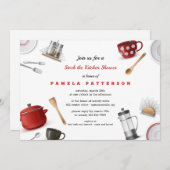 Keuken vol voor de Bruidsshower Kaart (Voorkant / Achterkant)