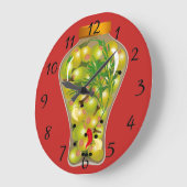 Keuken voor de conservenindustrie van olijven en k grote klok (Hoek)