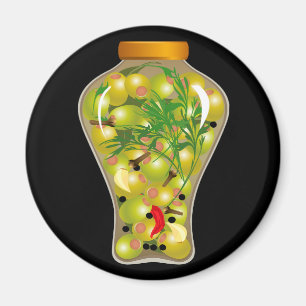 Keuken voor de conservenindustrie van olijven en k magneet