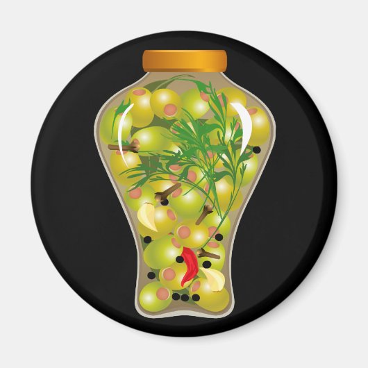 Keuken voor de conservenindustrie van olijven en k magneet (Voorkant)