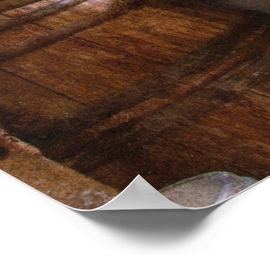 Keuken - Voor de meester Chef Poster (Hoek)