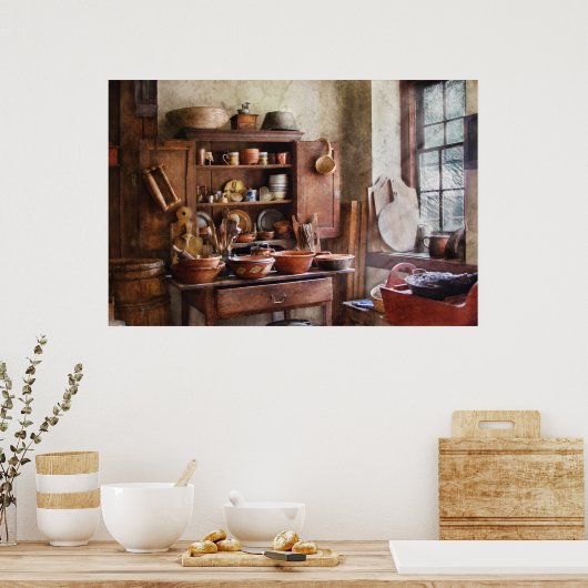 Keuken - Voor de meester Chef Poster (Keuken)